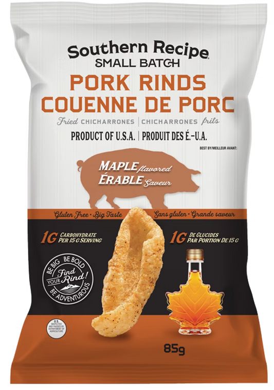 Southern Recipe Pork Rinds - Maple