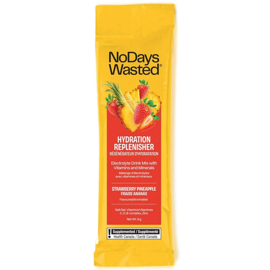 NO DAYS Wasted Hydration Replenisher Strawberry Pineapple