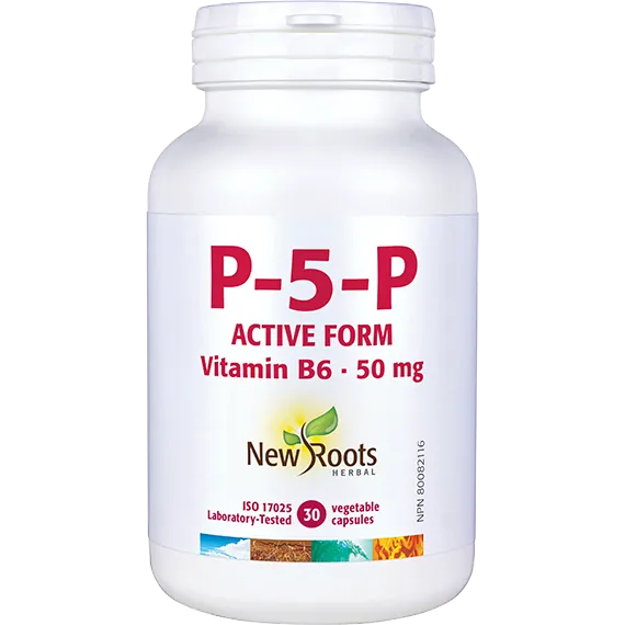 New Roots P-5-P -  Active Form B6 30 Capsules