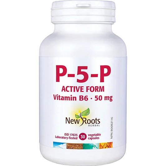 New Roots P-5-P -  Active Form B6 30 Capsules