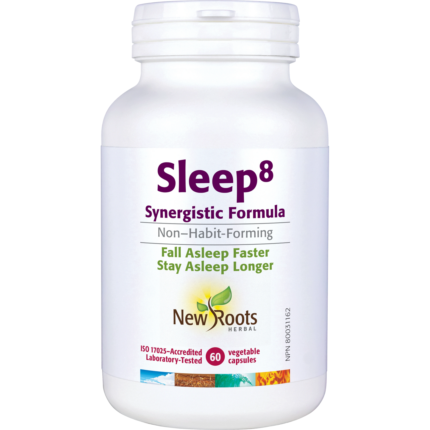 New Roots SLEEP 8 60 Vegetable Capsules