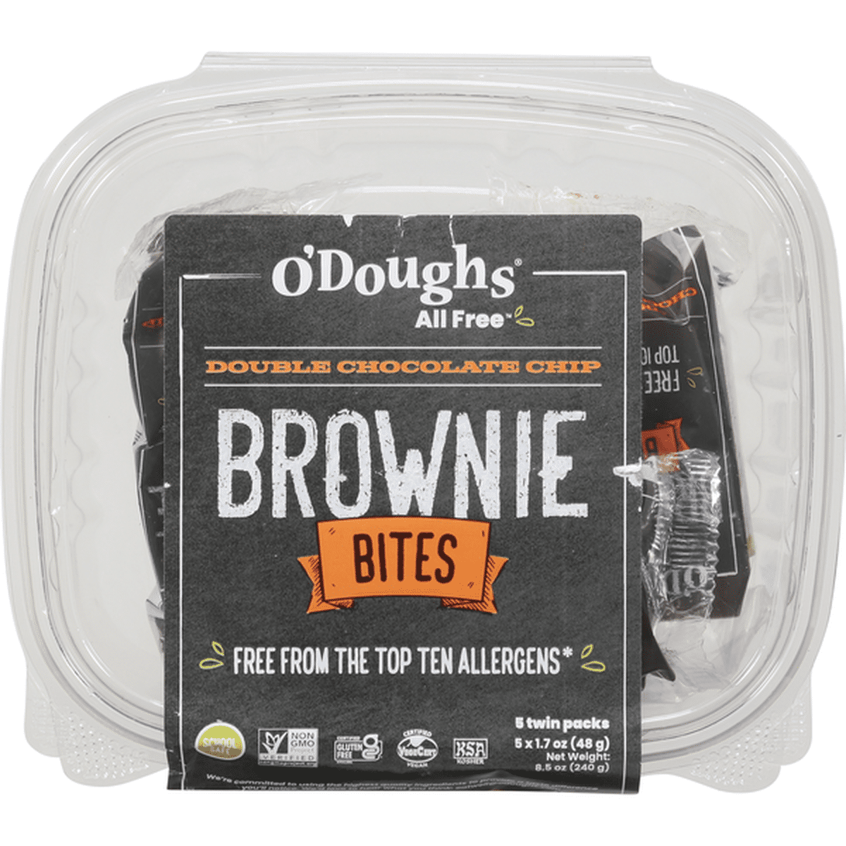 O'Doughs Brownie Bites Individual - Gluten Free