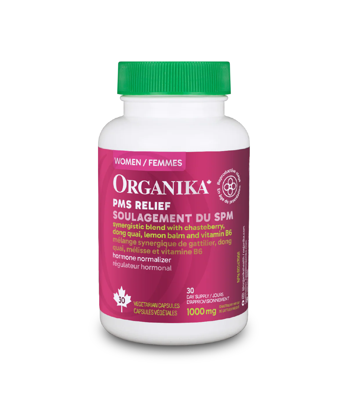 Organika PMS Relief - 30 Capsules
