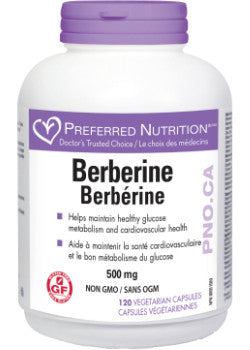 Preferred Nutrition Berberine 500mg