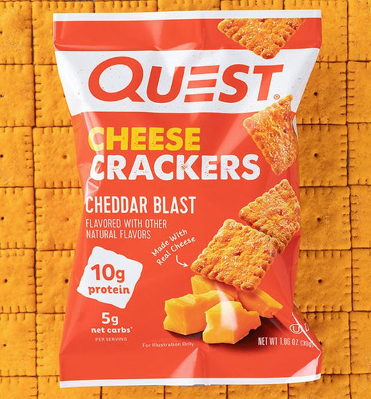 Quest Cheese Crackers Bag