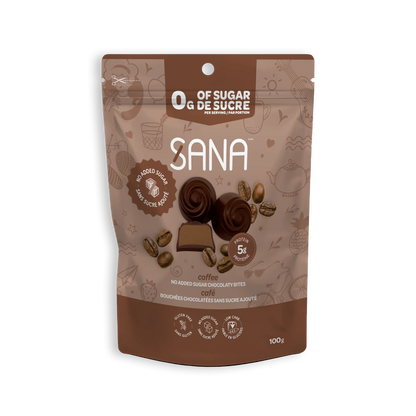 SANA Coffee Chocolaty Bites 100 grams