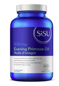 Sisu Evening Primrose Oil  500Mg, 180 Softgels