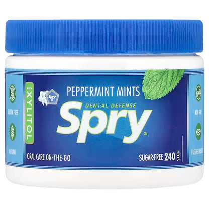 Spry Power Peppermints 240 Count