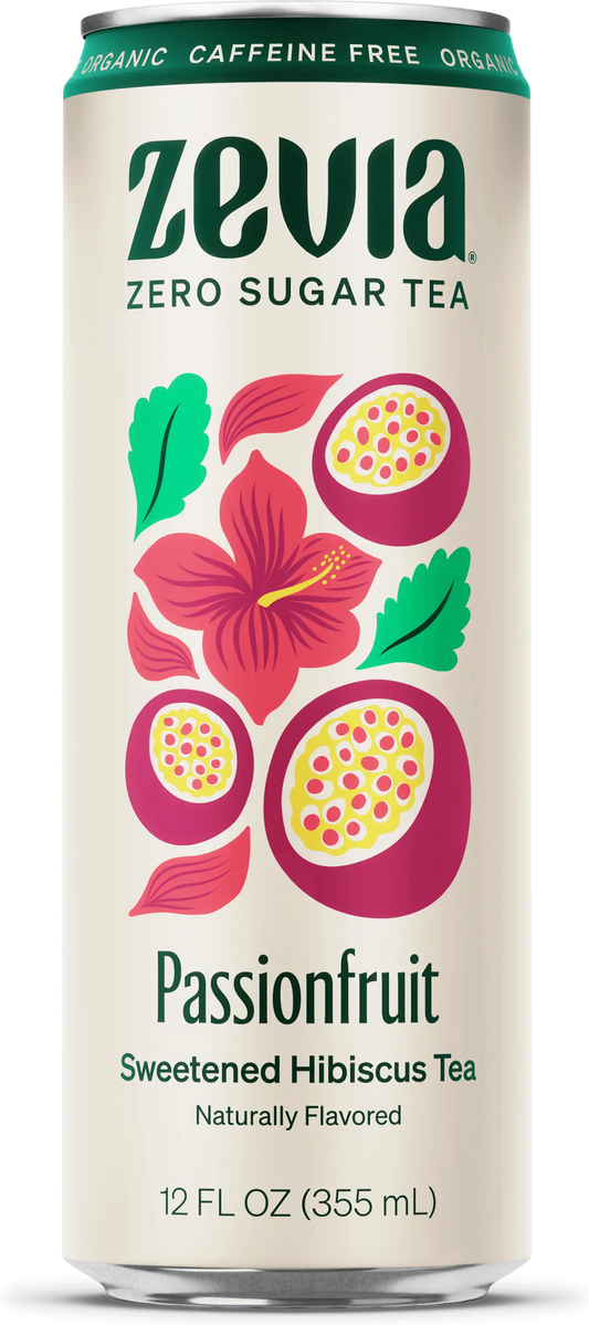 Zevia Hibiscus Passionfruit Tea