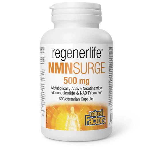 Natural Factors Regenerlife NMN Surge 500mg
