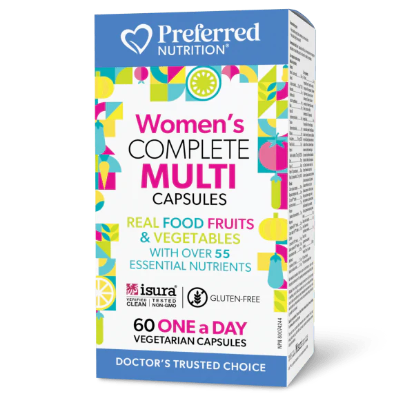Preferred Nutrition Women's Complete Multivitamin 60 Capsules