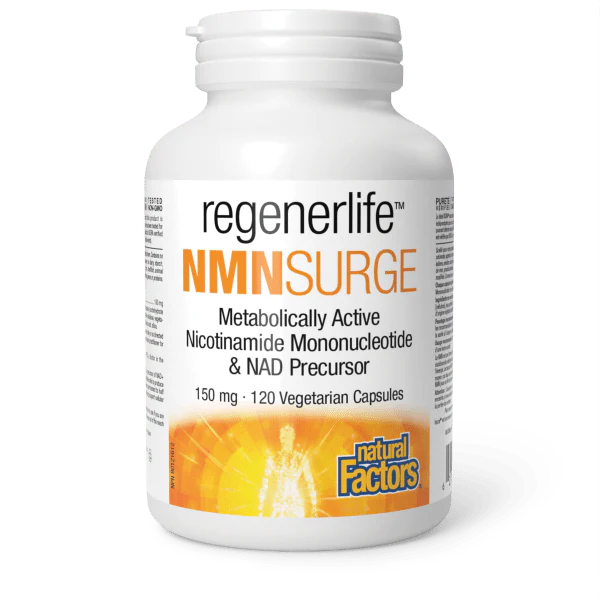 Natural Factors Regenerlife NMN 150mg Surge