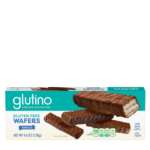 Glutino Vanilla Wafers Milk Chocolate