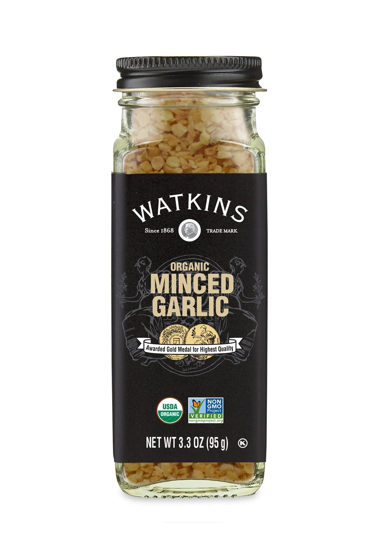 WATKINS Organic Minced Garlic