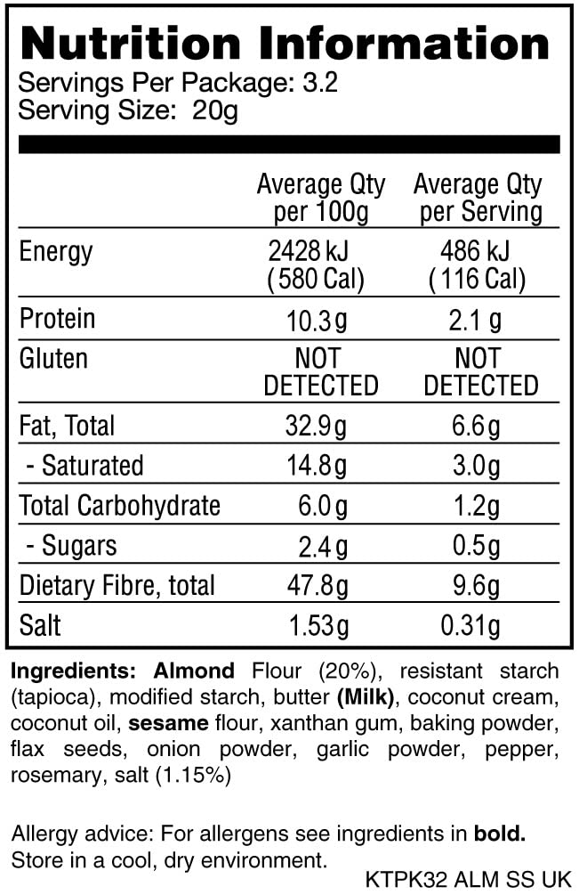 Keto Naturals Crackers