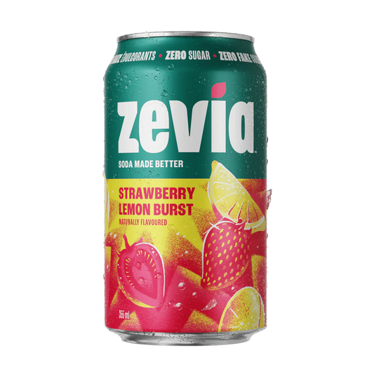 Zevia Strawberry Lemon Burst - Individual Can