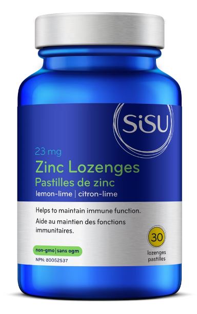 Sisu Zinc Lozenges 30 Lozenges