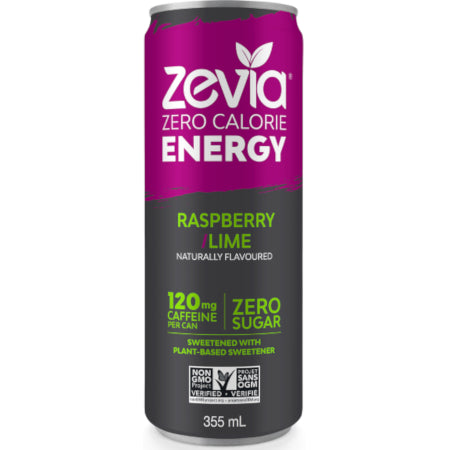 Zevia No Sugar Added Energy Drinks